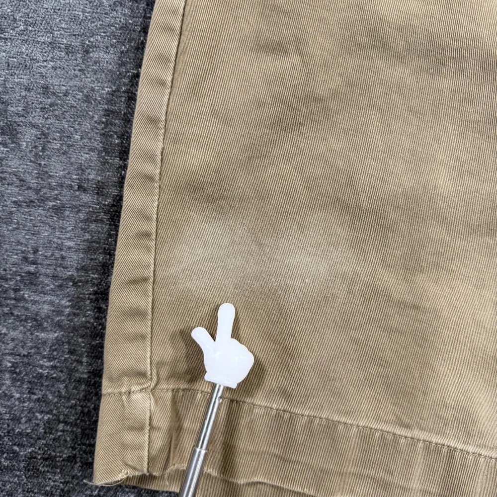 Polo Ralph Lauren Prospect Chino Shorts Mens 40 Khaki Tan Cotton Flat Front